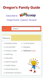 Mobile Screenshot of oregonfamilyguide.com